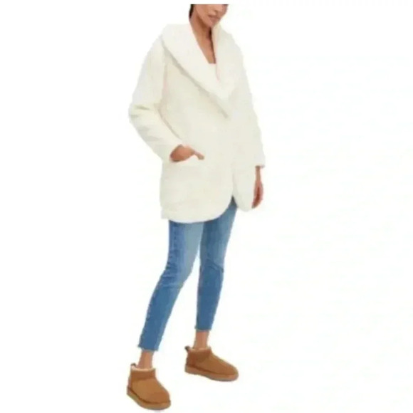 UGG ANNONA SHERPA TRAVEL CARDIGAN - Picture 2 of 5
